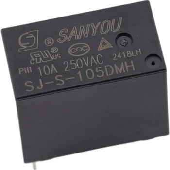 Relé Relé SJ-S-105DMH, 5V DC/250V AC 10A
