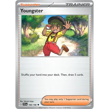 Sběratelská karetní hra Pokémon TCG Youngster 198/198
