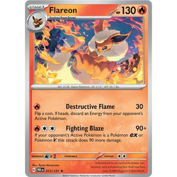 Sběratelská karetní hra Pokémon TCG Flareon 013/131 - Holo