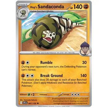 Sběratelská karetní hra Pokémon TCG Hop´s Sandaconda 087/159