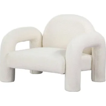 Křeslo Křeslo SEDIA béžové TEDDY BOUCLÉ 741692