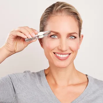 Péče o řasy a obočí Pinzeta s LED osvětlením