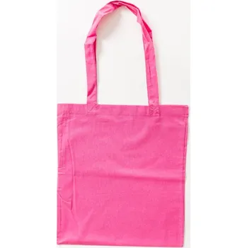 Látková taška barevná 01 - dlouhá ucha, Růžová