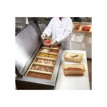 GN 1/4 PRO VYHŘÍVANÁ ZAŘÍZENÍ 265 x 162 MM, HL. 65 MM - 150 MM