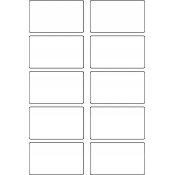 Speciální papír Archy A4 samolepící etikety 85x50mm / 10 ks