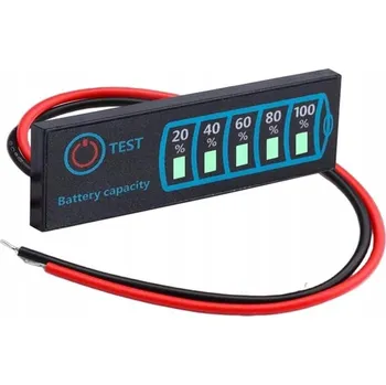 Elektroweb Ukazatel nabití baterie 5V-30V 2S-8S