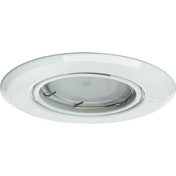 Bodové svítidlo Podhledové svítidlo Round1, 1x bílé kovové stínítko, w