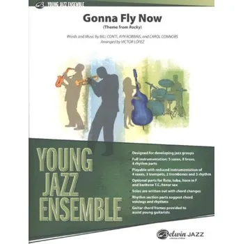 Gonna Fly Now theme from Rocky (noty pro školní jazzový orchestr, party, partitura)