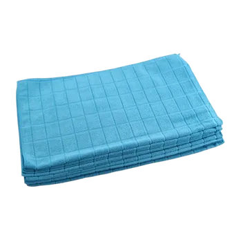 Utěrka Hadr na podlahu z mikrovlákna 50x60cm 250g/m2 KARO modrý