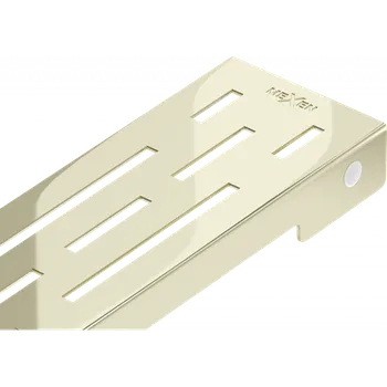 Odvodňovací žlab Mexen Flat M01 kryt pro liniový odtok 60 cm, zlatý - 1520060 Lineární podlahové odtoky