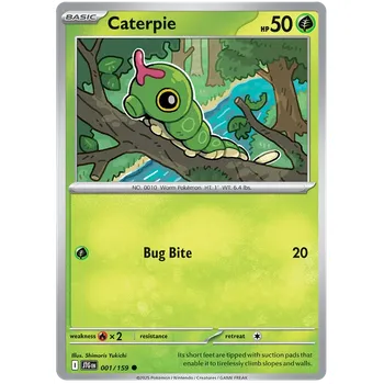 Sběratelská karetní hra Pokémon TCG Caterpie 001/159