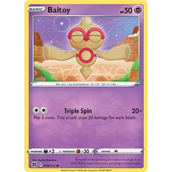 Sběratelská karetní hra Pokémon TCG Baltoy 058/172
