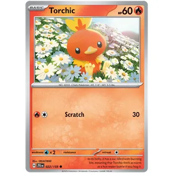 Karetní hra Pokémon TCG Torchic 022/159