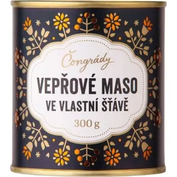 Čongrády Vepřové maso ve vlastní šťávě 300 g