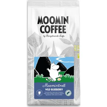 Káva Moomin káva Mumínek mletá káva 250 g borůvka, Bergstrands Kafferosteri