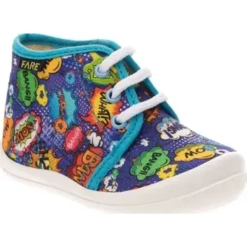 Dětská sportovní obuv Fare bačkůrky plátěnky strakaté