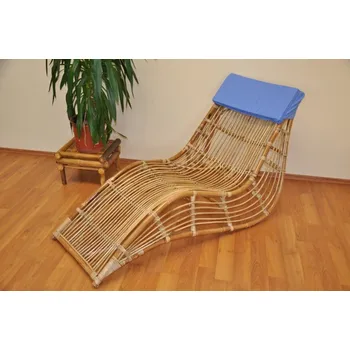 Zahradní lehátko Ratanové lehátko ratan semambo