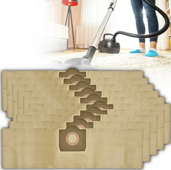 Sáček do vysavače Papírové sáčky do vysavače FILTR KARCHER WD3 MV3 WD2 PLUS 10 ks