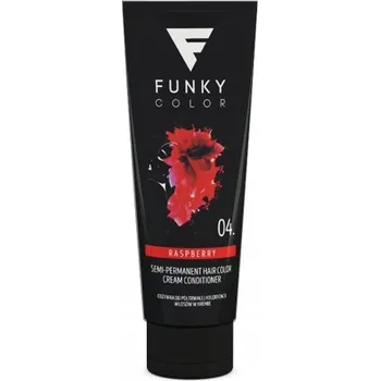 Barva na vlasy Tónovací barva na vlasy Funky Color 04 Raspberry (Malina) 100 ml