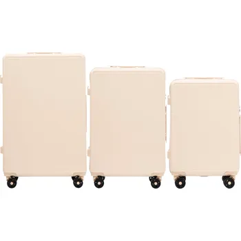 Sada 3 KUFRŮ Wings ABS+ BUNTING DIRTY WHITE na kolečkách