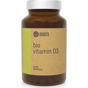GymBeam BIO Vitamín D3 800 IU - VanaVita Kapsle: 90 kaps.