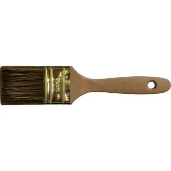 Malířský štětec Plochý štětec Profi Lasurmix šířka 70 mm tloušťka XV s rukojetí z tvrdého dřeva