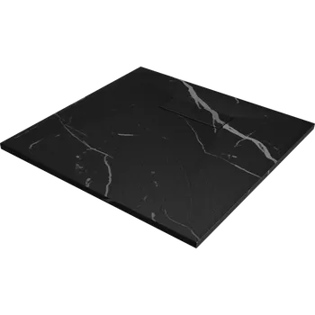 Mexen Hugo čtvercový sprchový kout SMC 90 x 90 cm, černý kámen - 42759090 Čtvercové sprchové vaničky