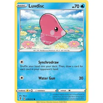Sběratelská karetní hra Pokémon TCG Luvdisc 039/203