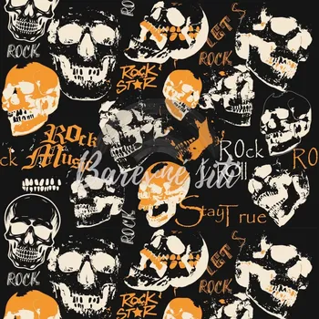 Úplet, Rockové lebky (E) (Top kvalitní úplet Bella digitisk)