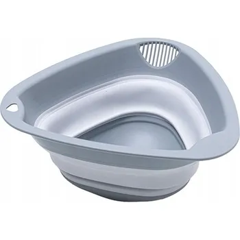 Skládací mísa s cedníkem 2850 ml – ideální do kuchyně i na cesty