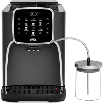 Kávovar ARZUM OKKA AUTOMATICKÝ STROJ NA ESPRESSO (s integrovaným mlékem) Barva: stříbrná