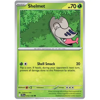 Karetní hra Pokémon TCG Shelmet 012/159
