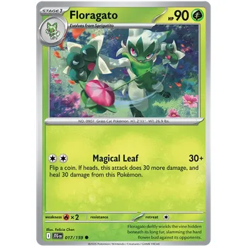Karetní hra Pokémon TCG Floragato 017/159