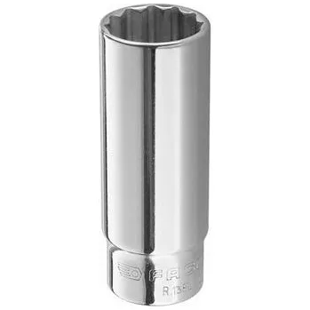 Gola hlavice Facom R.10EL Hlavice 1/4", 12-hranná, 10 mm