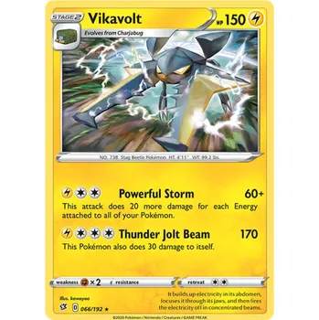 Sběratelská karetní hra Pokémon TCG Vikavolt 066/192 - Holo
