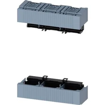 Jistič SIEMENS Kryty připojovacího prostoru velikost 3, pro 3pól. provedení, se zvýšenou ochranou ze zadní strany, sada horní a dolní kryt typ 3NP1963-1CD00 3NP1963-1CD00