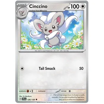 Sběratelská karetní hra Pokémon TCG Cinccino 126/159