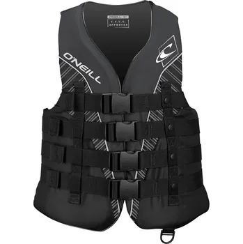 Pánská vesta Vesta na wakeboard O'Neill Superlite ISO 50N Vest black/black/smoke XXL 2025 - Odesíláme do 24 hodin