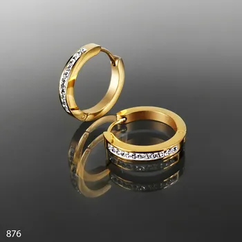 Náušnice Ocelové náušnice č. 876