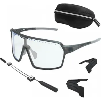 Sluneční brýle Brýle Progress ENDURO PHC fotochromatické černo/šedé - sada s doplňky