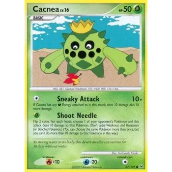 Sběratelská karetní hra Pokémon PL 067/127 Cancea Lv.16 - Platinum Stav: Excellent, Verze: NORMAL