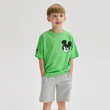 Chlapecké kalhoty Reserved - Bavlněné šortky - světle šedá - 346BF-09M - 346BF-09M-158