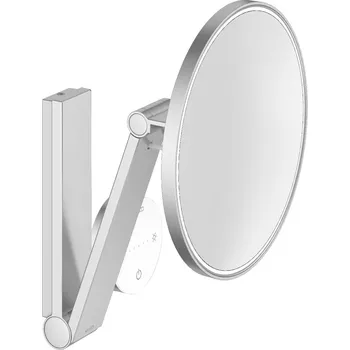 Keuco Cosmetic mirrors kosmetické zrcátko 21.2x31.8 cm kulaté s podsvícením 17612179002