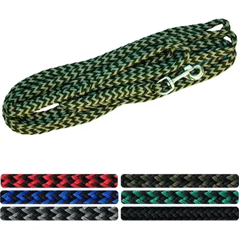Vodítko pro psa Juko Vodítko lano zapletené různé dekory 400 x 1,2 cm