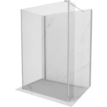 Mexen Kioto sprchová stěna Walk-in 90 x 75 x 30 cm, transparentní, chrom - 800-090-075-221-01-00-030 Sprchové stěny