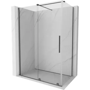Mexen Velar sprchový kout posuvný 150 x 90 cm, transparentní, gun metal - 871-150-090-01-95 Sprchové kouty