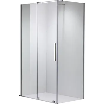 BPS-koupelny Obdélníkový sprchový kout HYD-ATA-1K 140x80 chrom/transparent - bez vaničky