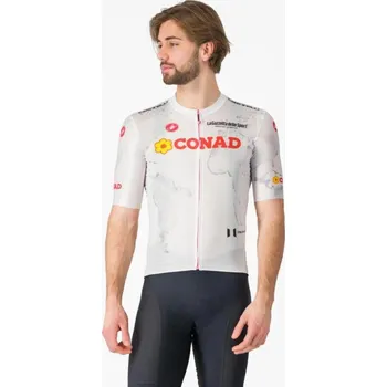 cyklistický dres CASTELLI Cyklistický dres s krátkým rukávem - GIRO108 COMPETIZIONE 3 - bílá 2XL