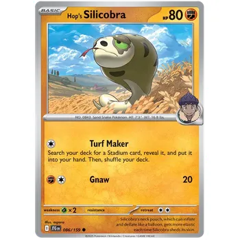 Sběratelská karetní hra Pokémon TCG Hop´s Silicobra 086/159