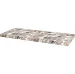 SAPHO AVICE deska pod umyvadlo 110x39cm, tl.5cm, šedý kámen